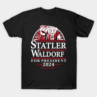 Muppets Statler Waldorf - for President T-Shirt